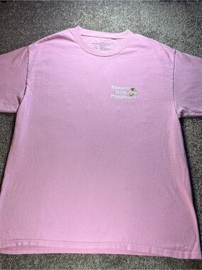 Dog Limited Rappers With Puppies Pink Graphic Tee